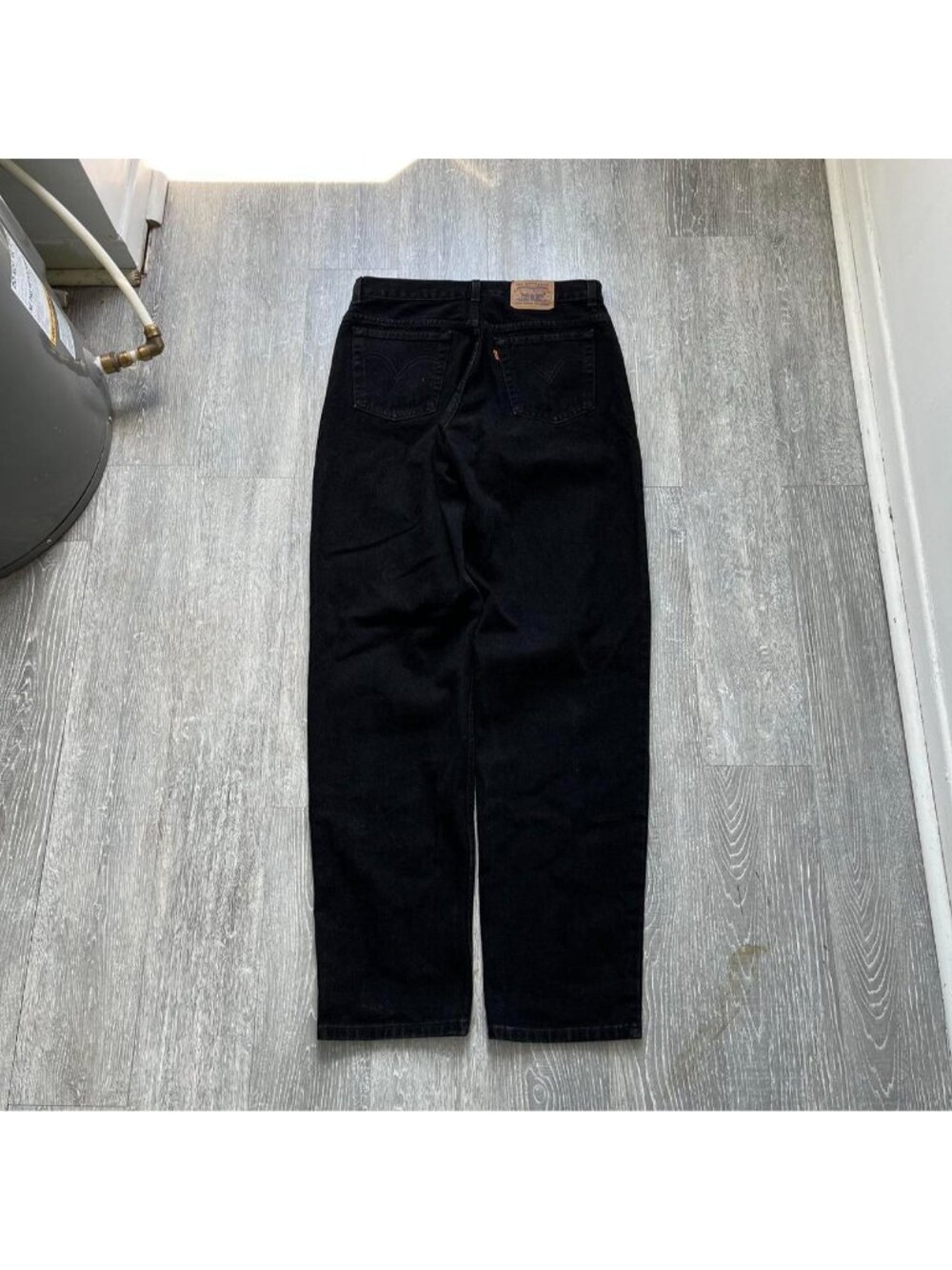 Black Vintage 90’s Levi’s Orange Tab Relaxed / Straight Fit Denim Jeans / Pants